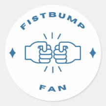 FistBump Fan-Aufkleber