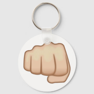 Fisted Hand Sign Emoji Schlüsselanhänger