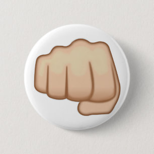 Fisted Handzeichen Emoji Button