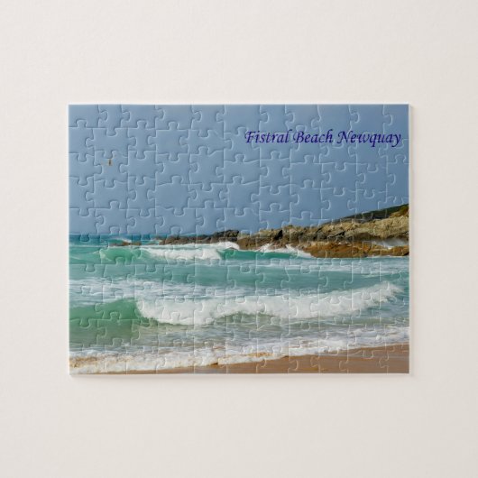 Fistral Strand Newquay Cornwall England Puzzle (Horizontal)