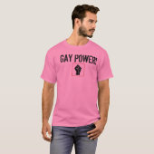 fisttt, HOMOSEXUELLER POWER! T-Shirt (Vorne ganz)