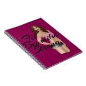 Fit Beautiful Strong Notebook Notizblock (Rechte Seite)