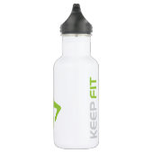 Fit-Bleib-Freiheits-Flasche Edelstahlflasche (Rechts)