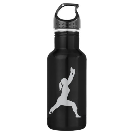 Fit-Bleib-Freiheits-Flasche Edelstahlflasche (Vorderseite)