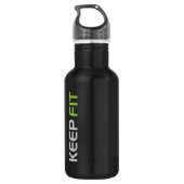 Fit-Bleib-Freiheits-Flasche Edelstahlflasche (Rückseite)