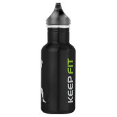 Fit-Bleib-Freiheits-Flasche Edelstahlflasche (Rechts)