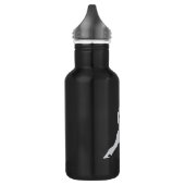 Fit-Bleib-Freiheits-Flasche Edelstahlflasche (Links)