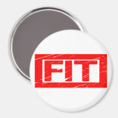 Fit-Briefmarke Magnet (Vorderseite/Rückseite)
