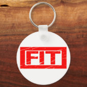 Fit-Briefmarke Schlüsselanhänger (Rückseite)