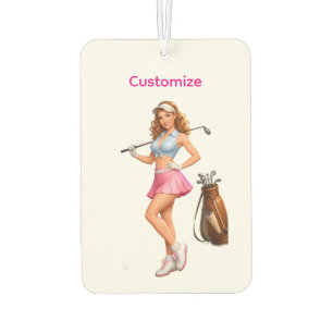 Fit Female Golfer Thunder_Cove Autolufterfrischer