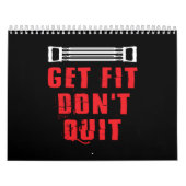 Fit nicht aufhören kalender (Titelbild)