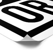 Fit oder Die Poster (Ecke)