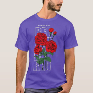 Fit Rose sind rot T-Shirt