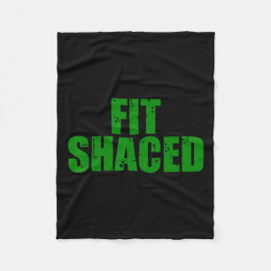Fit Shaced Irischer St. Patricks Tag Shamrock 2024 Fleecedecke