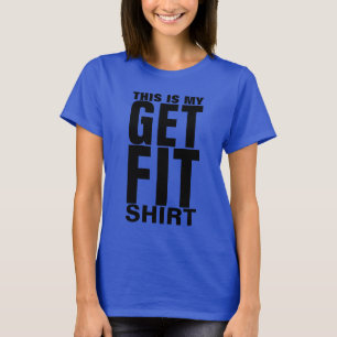 Fit Typografy Block T-Shirt