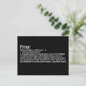 Fitba' Postkarte (Stehend Vorderseite)