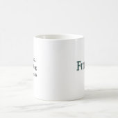 Fitblogger Blog-Notfall-Tasse Kaffeetasse (Mittel)