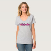 FitbyFox Fundamentals- Basic V-Neck T-Shirt (Vorderseite Vollansicht)