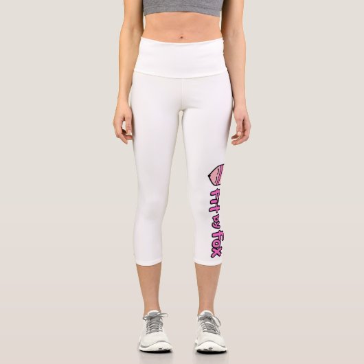 FitbyFox Fundamentals- High Waisted Capris (Vorderseite)