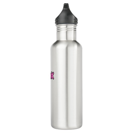 FitbyFox Fundamentals- Water Bottle Edelstahlflasche (Rechts)