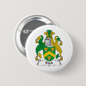 Fitch-Familienwappen Button (Vorne & Hinten)