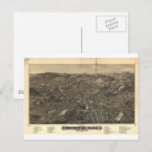 Fitchburg, Massachusetts 1882 Postkarte (Vorne/Hinten)