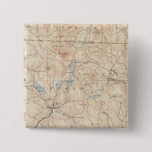 Fitchburg, Massachusetts Button (Vorderseite)
