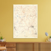 Fitchburg, Massachusetts Leinwanddruck (Insitu (Wohnzimmer))