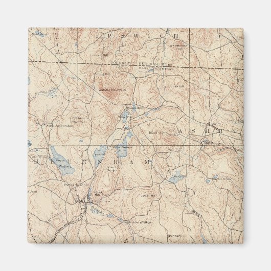 Fitchburg, Massachusetts Magnet (Vorne)