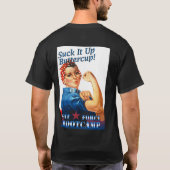 FitForce mit "Rosie" - dunklem T - Shirt (Rückseite)