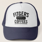 Fitger's Coffes North Shore Inline Marathon Truckerkappe (Vorderseite)