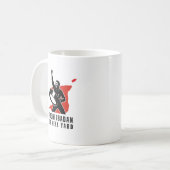 FITHY 11oz Siegesbecher (Rechtshänder) Kaffeetasse (Vorderseite Links)