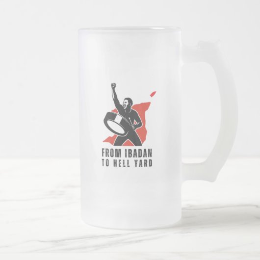 FITHY 16oz Victory (left-handed) Mattglas Bierglas (Rechts)