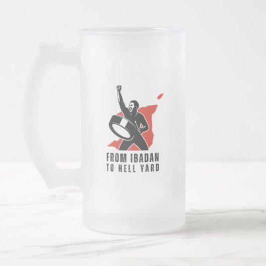 FITHY 16oz Victory (Rechtshänder) Mattglas Bierglas (Links)
