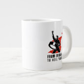 FITHY Victory Jumbo-Mug (Linkshänder) Jumbo-Tasse (Vorderseite Rechts)