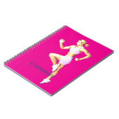 Fitne Boxerin Thunder_Cove Notizblock (Linke Seite)