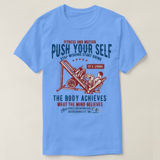 Fitness 10 T-Shirt (Design vorne)