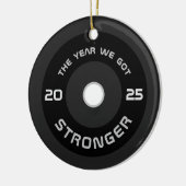 Fitness 2022 personalisiert keramik ornament (Links)