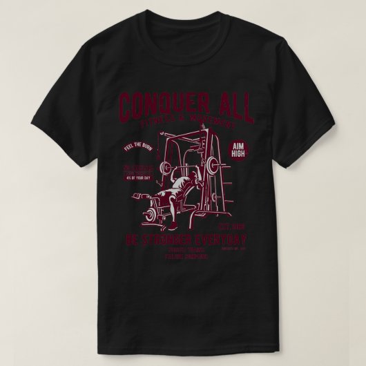 FITNESS 9 T-Shirt (Design vorne)