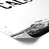 Fitness: Ausreden brennen keine Kalorien-Zitate Poster (Ecke)