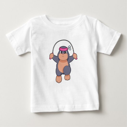 Fitness Baby T-shirt (Vorderseite)