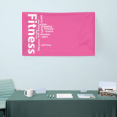 Fitness Banner (Messeveranstaltung)
