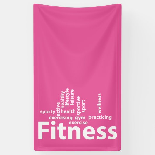 Fitness Banner (Vertikal)