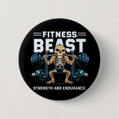 Fitness Beast Button (Vorderseite)