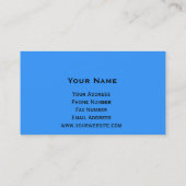 Fitness-berufliche Geschäfts-Karte Visitenkarte (Rückseite)