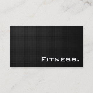 Fitness-berufliches Geschäfts-Karten-modernes Visitenkarte