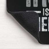 Fitness Bodybuilding machtend Weigheben Wo Mousepad (Ecke)