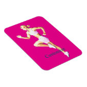 Fitneß Boxerin Thunder_Cove Magnet (Rechte Seite)