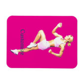 Fitneß Boxerin Thunder_Cove Magnet (Horizontal)
