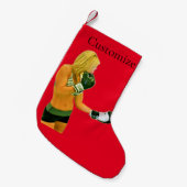 Fitness Boxing Thunder_Cove Kleiner Weihnachtsstrumpf (Vorderansicht (hängend))